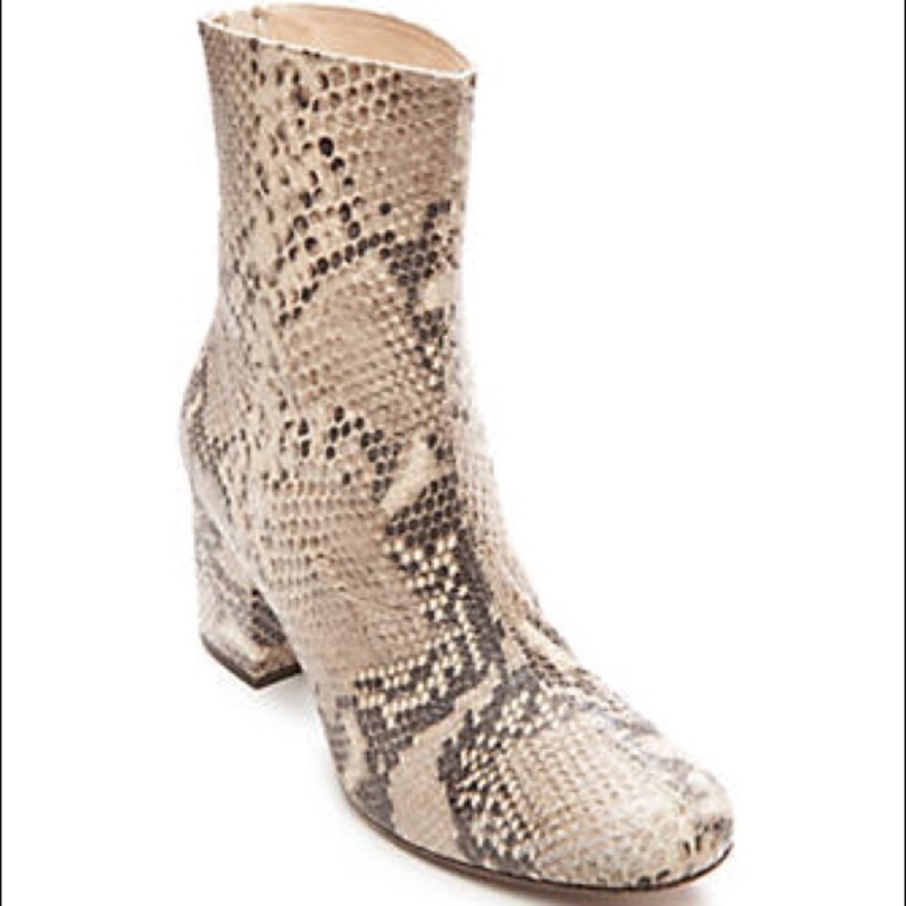 Free People Cecile Block Heel Bootie